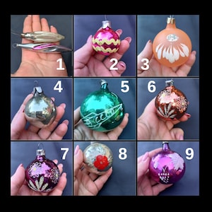 Vintage Christmas tree Ornaments USSR 50-80&#39;s Christmas tree decorations - Ukraine vintage - Ukraine sellers.
