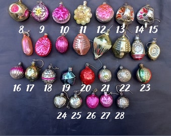 Vintage Christmas tree Ornaments USSR 50-80&#39;s Christmas tree decorations - Ukraine vintage - Ukraine seller.
