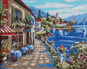 5D diamond painting,DIY Diamond Painting,Kit Paysage Naturel du Bateau en Bois du Lac,pour DéCoration Chambre et du Salon,30x40 - Beaux-Arts et Loisirs créatifs 5D diamond painting,DIY Diamond Painting,Kit Paysage Naturel du Bateau en Bois du Lac,pour DéCoration Chambre et du Salon,30x40 - Beaux-Arts et Loisirs créatifs