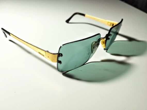 Vintage MOSCHINO Sunglasses in Metal Frame. MOSCHINO Glasses  display picture 2