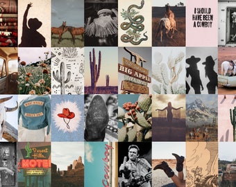 picture Vintage Cowgirl Western Aesthetic Wallpaper etsy
