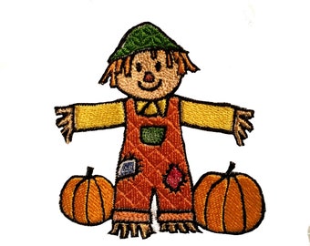 Scarecrow Happy Halloween Embroidery Design Embroidery Pattern Digital File