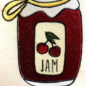 Jar of Jam Canning Design Machine Embroidery Pattern Embroidery Design Digital File