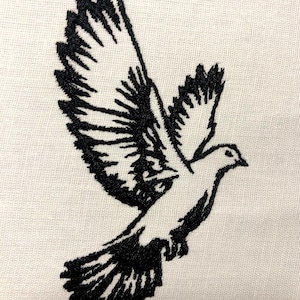 Dove Machine Embroidery Design Pattern Embroidery Design Digital File
