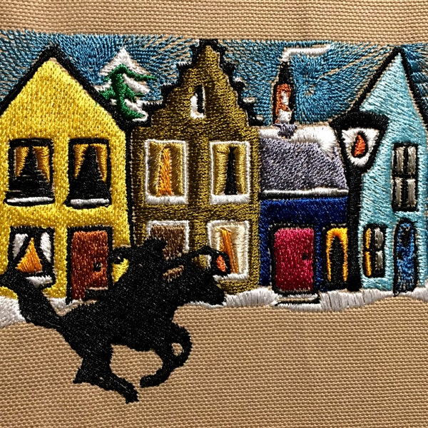 Horseman Paul Revere Machine Embroidery Pattern Midnight Rider Embroidery Design Digital File