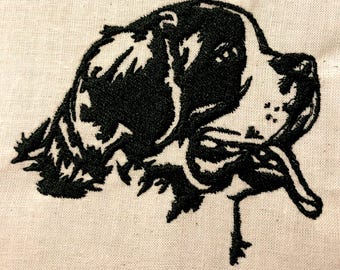 Fichier numérique motif de broderie Machine Saint-Bernard