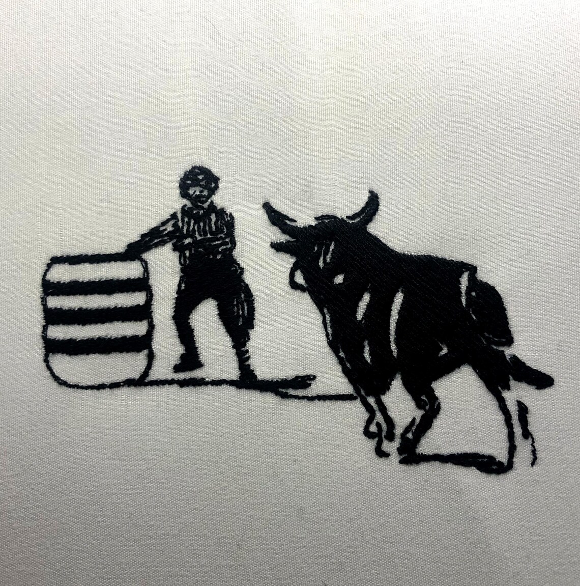 Machine Embroidery Rodeo Rodeo Clown Machine Embroidery Pattern Rodeo Embroidery Design Digital ...