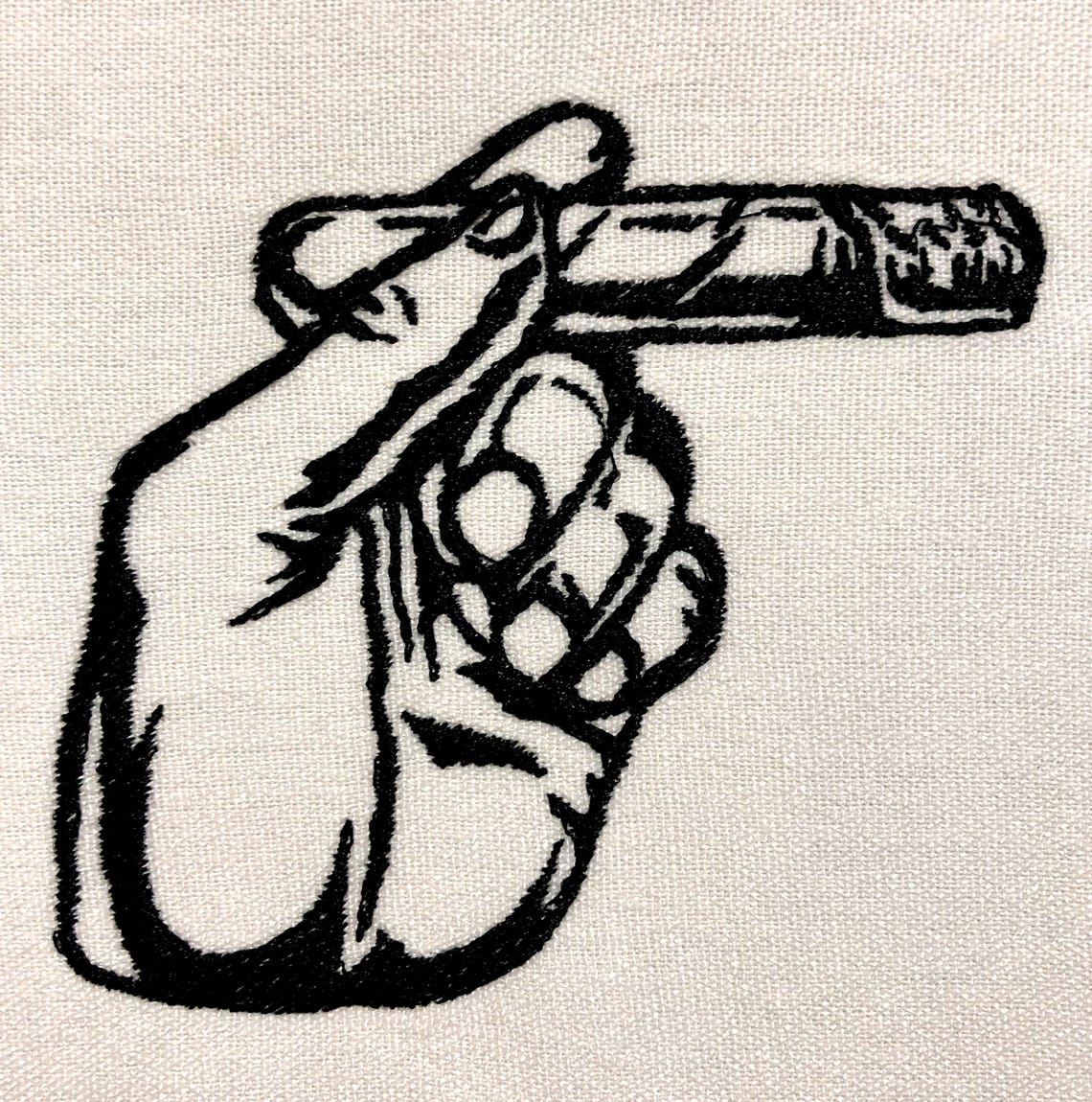 Cigar Machine Embroidery Pattern Embroidery Design Digital File - Etsy