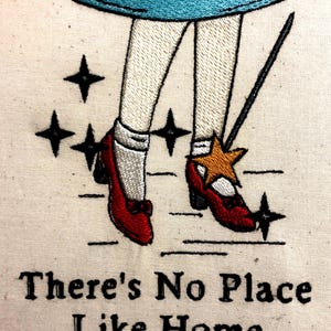 Ruby Slippers Embroidery Design Machine Embroidery Pattern Wizard of Oz Embroidery Designs Digital File