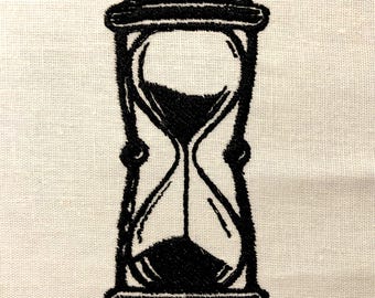 Hourglass Machine Embroidery Pattern Embroidery Design Digital File