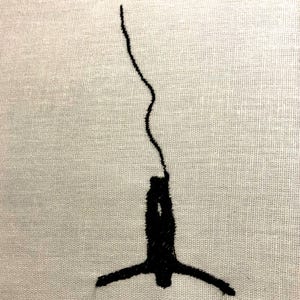 Bungee Jumping Man Machine Embroidery Pattern Embroidery Design Digital File