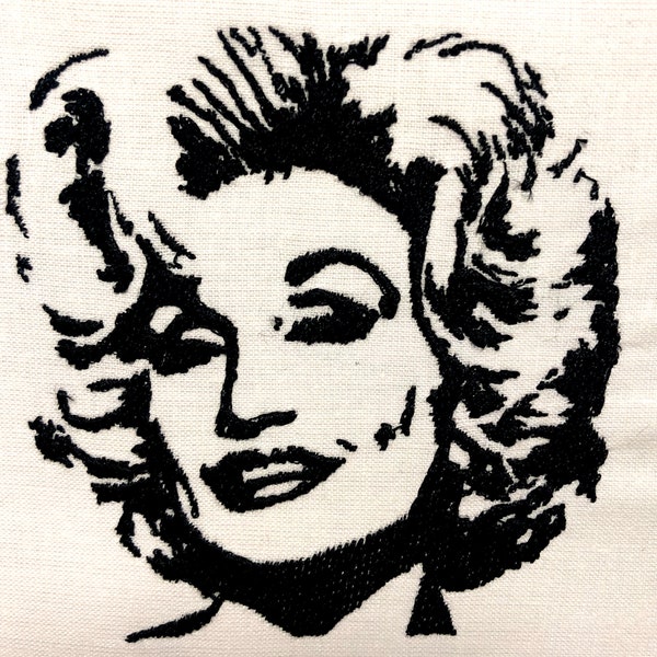 Dolly Parton Embroidery Etsy