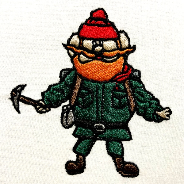 Yukon Cornelius Machine Embroidery Pattern Rudolph Embroidery Design Digital File