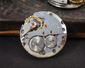 Mouvements de montre vintage, mécanisme de montre URSS Poljot 1 mchz