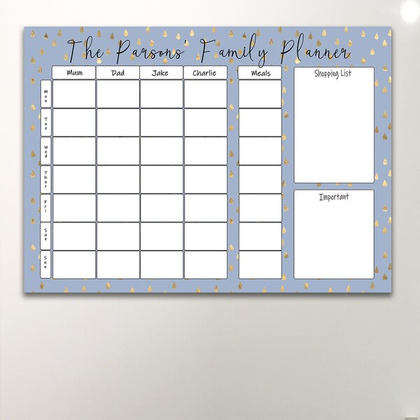 Family Planner Etsy