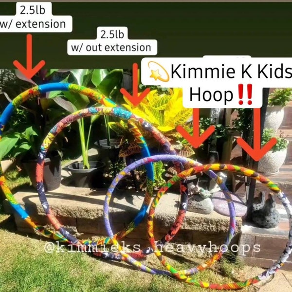 Kimmie K KIDS/ TRICK Hoops- from the KimmieK Heavy Hoops Kollection