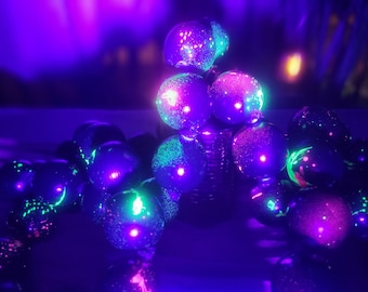 Cosmic Flare- BLACK LIGHT BEAUTIES  Kimmie K Beaded Body Snatcher- Kimmie K Heavy Hoops Collection