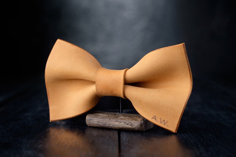 Groomsmen Monogram Bow Tie Personalized Bow Tie Gift for Etsy