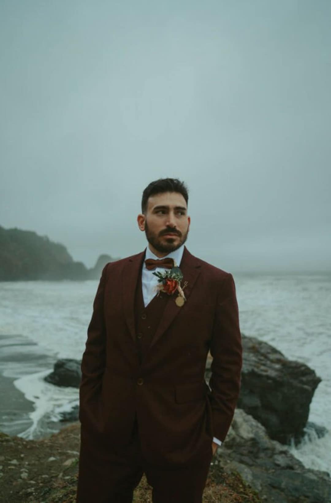 mens bow tie wedding
