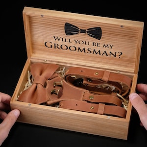 Groomsmen proposal box set
