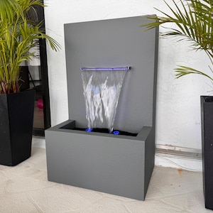 Outdoor Waterfall Fountain Water Feature