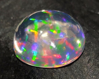 3.cts 10x10 Ethiopian opal suparb opal amazing opal Beautiful Opal Natural Antique Opal Rare multi flashy Opal fire Opal welo multi opal#M