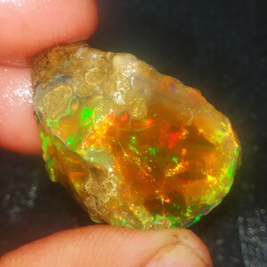 26.40 AAA+++ opal Raw Ethiopian opal Raw crystal Opal Raw Rare Beautiful Opal Raw Natural Opal Raw multi flashy Opal Raw welo Opal Raw20x26