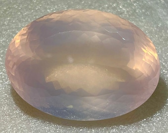 203.50cts Large Rose Quartz Natural crystal Rose Quartz Beautiful Rose Quartz Grade faceted Rose Quartz clear pink Rose Quartz A+Rose Quartz