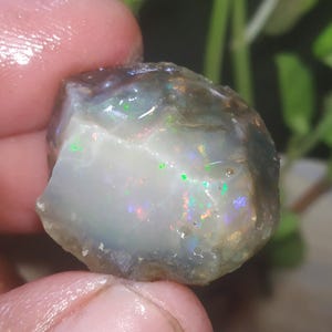 32.20 cts AAA Quality Ethiopian opal Raw crystal Opal Raw Rare Beautiful Opal Raw Natural Opal Raw multi flashy Opal Raw welo Opal Raw 21x25