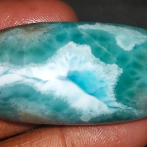 80.60cts Rare Larimar Natural amazing Sky Blue Larimar suparb Beautiful Larimar Great Gorgeous Larimar Mind Blowing Larimar Sky Blue Larimar