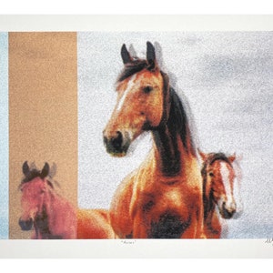 Horses - Limited Edition Silkscreen Print