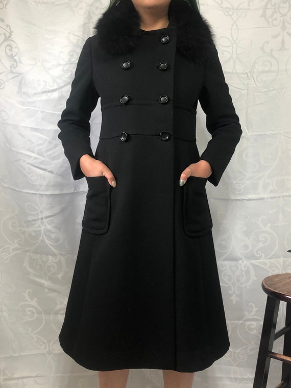 1970s Wool Princess Jacket - ILGWU Label Vintage P