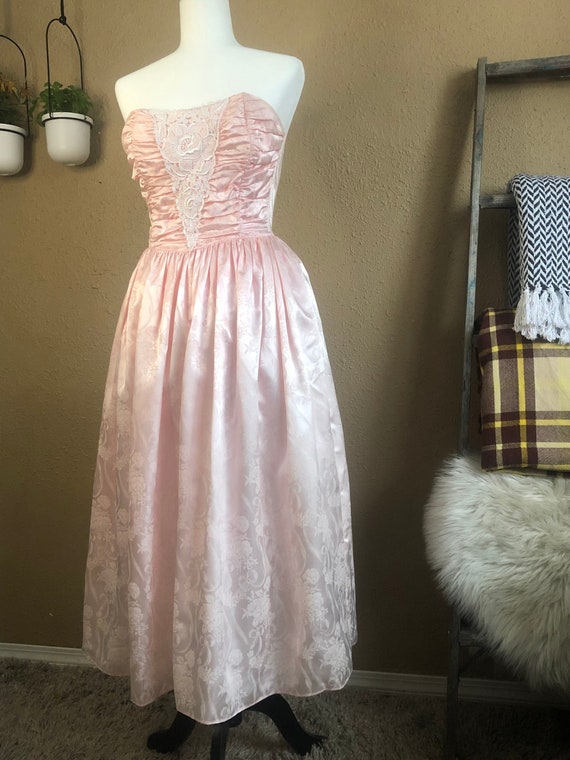 Gunne Sax Prom Dress - 1990s Vintage Gunne Sax by