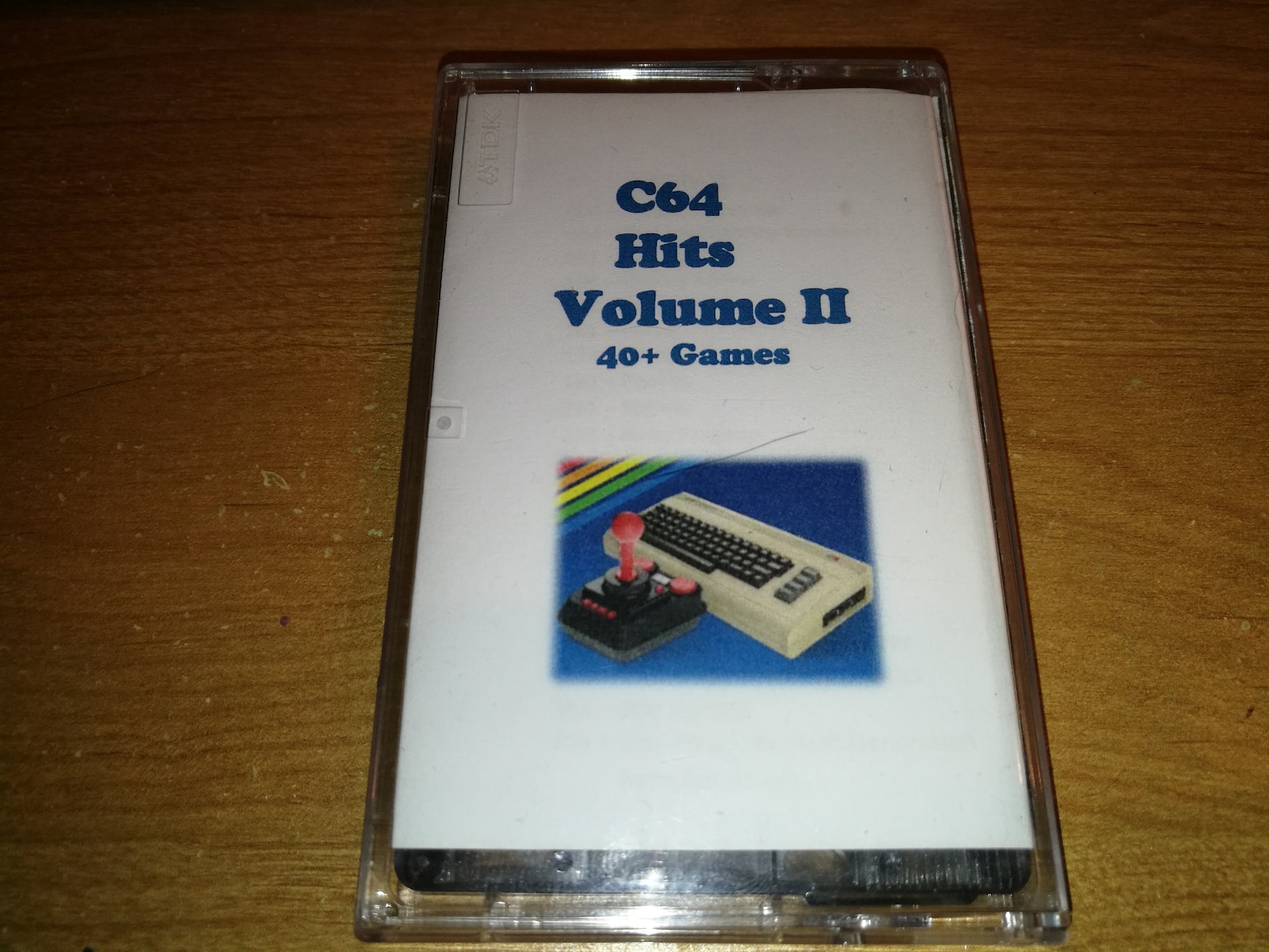 Commodore 64 Cassette Tape 40 Games on Tape Collection Volume Etsy