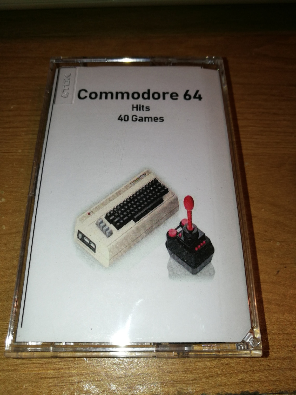 Commodore 64 Cassette Tape 40 Games on 1 Tape Collection Etsy