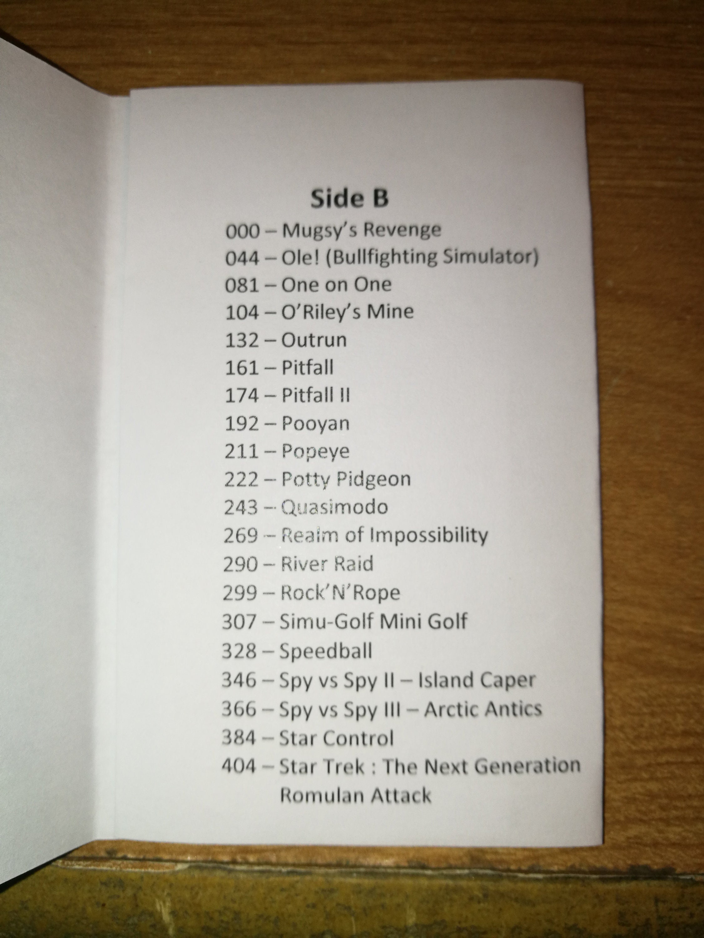 Commodore 64 Cassette Tape 40 Games on Tape Collection Volume Etsy Norway