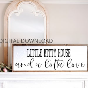 Little Bitty House|PLIK SVG|Cricut|Piosenka miłosna