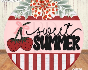 SVG/PNG - Dolce estate con motivo a limoni e strisce a strati - Cricut/Download digitale/LaserSVG