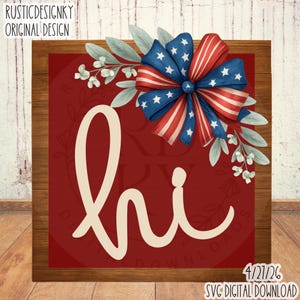 SVG/PNG-Hi rechthoekige deurhanger Design-Cricut|Digitale download-laserSVG