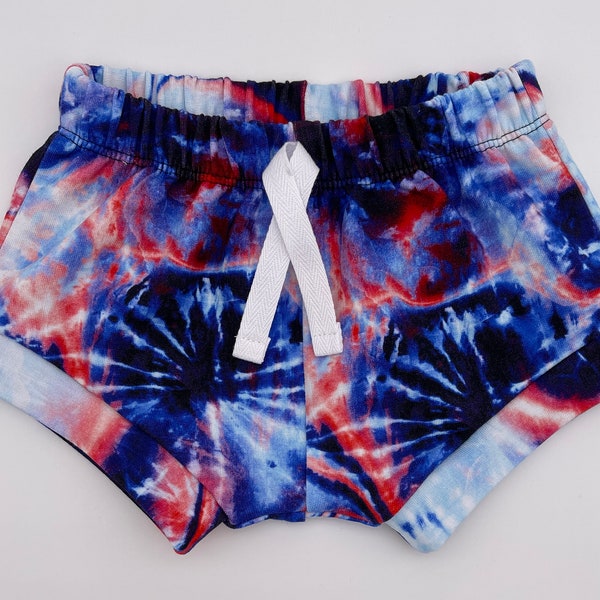 Tie-dye Baby Shorts, Unisex Toddler Shorts, Children’s Shorts, Summer Shorts, Baby Shorts, Toddler shorts