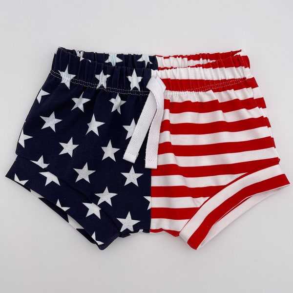 Patriotic Shorts - Etsy