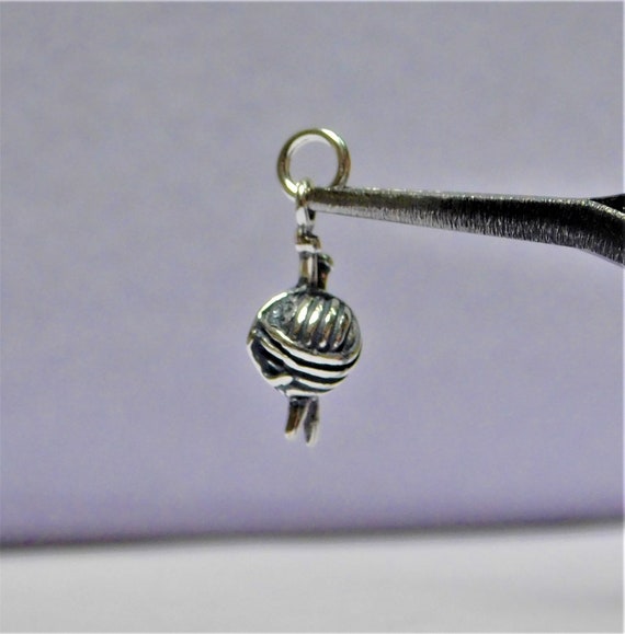 Cute and Tiny! Sterling Silver, 3D, Hobby charms 16.5 x 5 mm