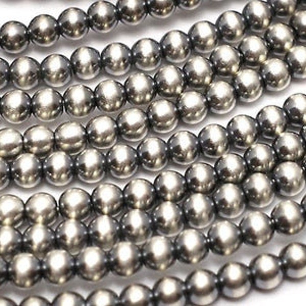 Genuine Sterling Silver Navajo Pearl Beads 2 mm