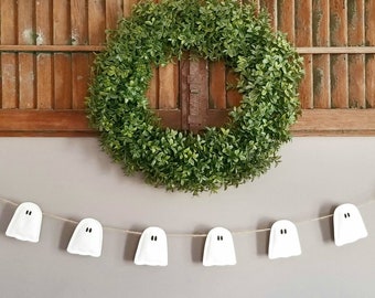 Ghost Garland | Halloween Banner | Halloween Garland | Fall Decor