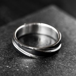 Edelstahl Ring Herren Ring Ring Geschenk
