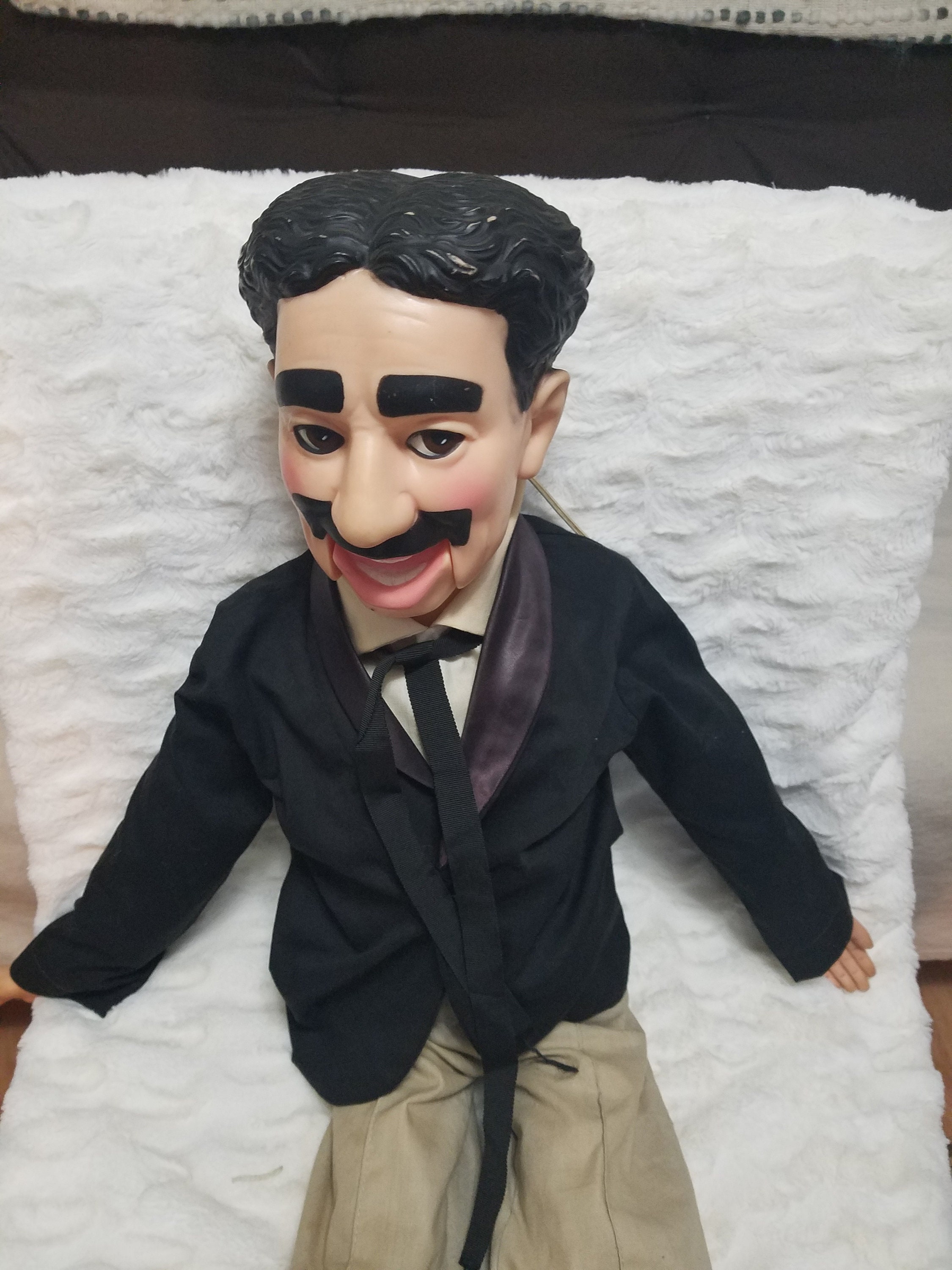 Groucho Marx Ventriloquist Dummy Puppet Doll No Tote Case , 46 OFF