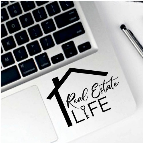 Real Estate Agent Decal Real Estate Life Computer Laptop - Etsy