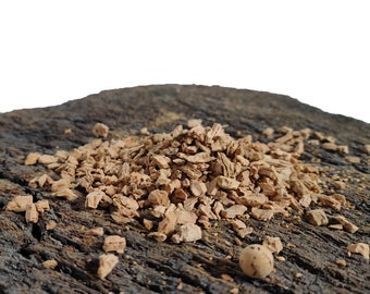 Natural Cork Granules, Horticultural Mulch, Diorama Terrain, Terrarium Substrate
