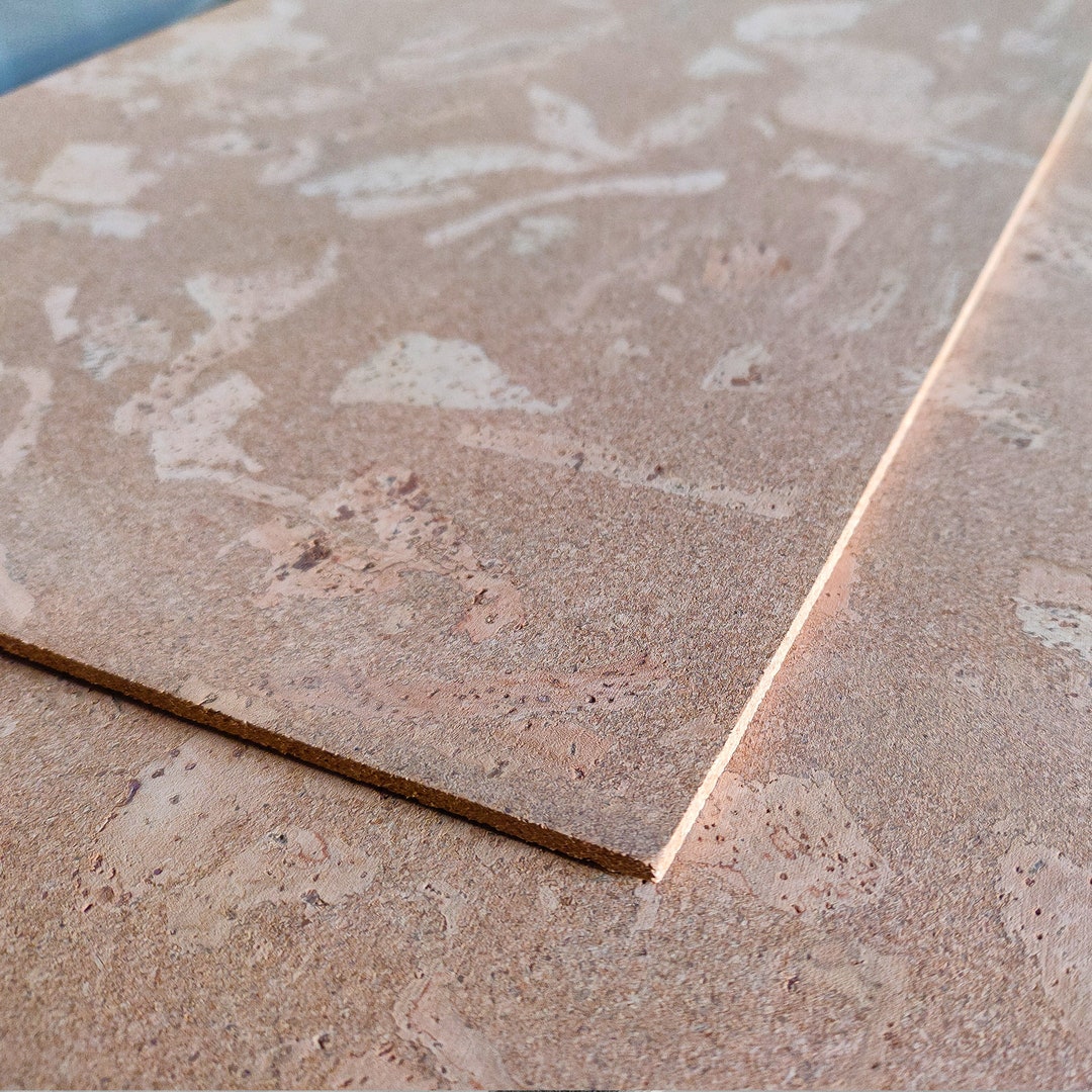 Eco Cork Flooring Tiles, Natural Heatinsulating and Noisereducing