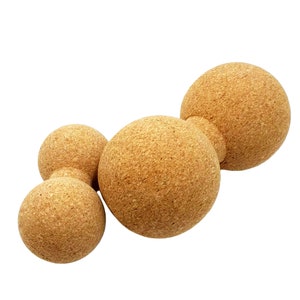 Yoga Massage Cork Peanut / Natural Fascia Realise Tool